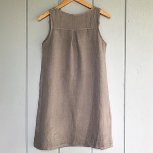 via signoria linen dress